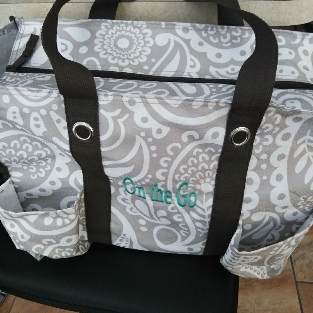 Thirty-one Gifts Zip Top Organizing Utility Tote